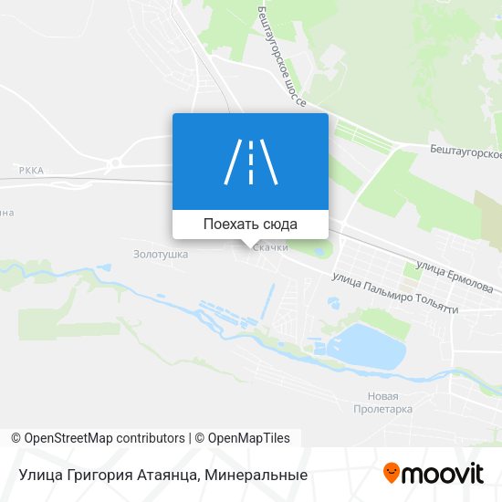 Карта Улица Григория Атаянца