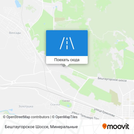 Карта Бештаугорское Шоссе