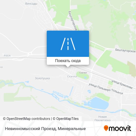 Карта Невинномысский Проезд