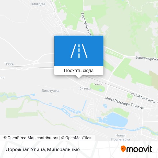 Карта Дорожная Улица