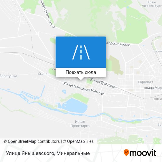 Карта Улица Янышевского