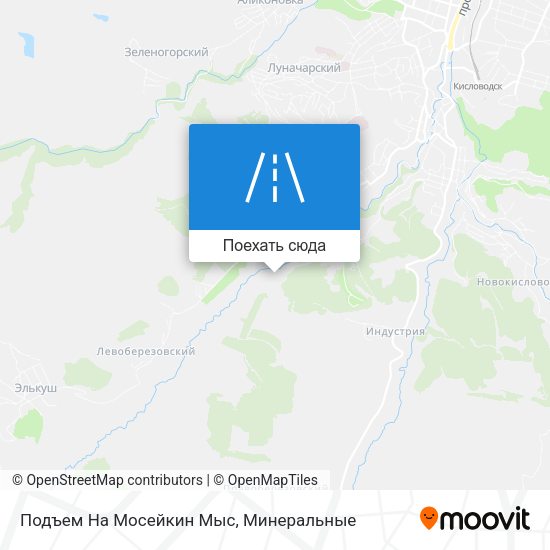 Карта Подъем На Мосейкин Мыс