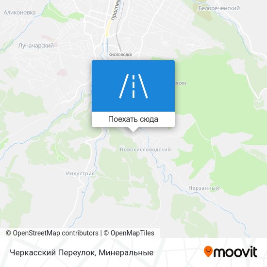Карта Черкасский Переулок