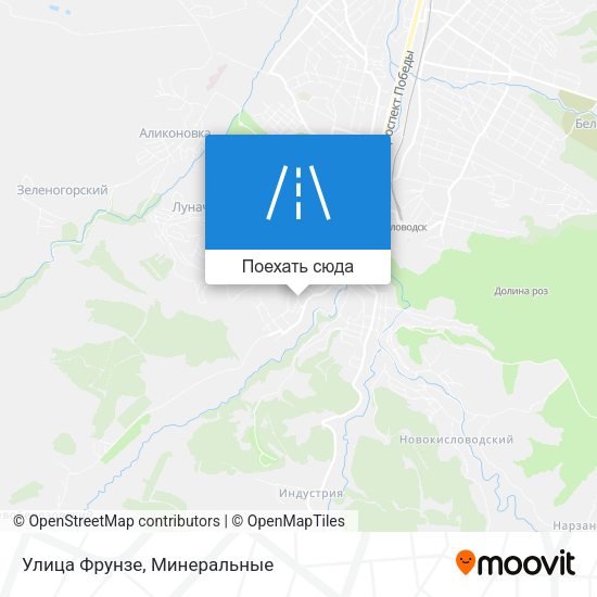 Карта Улица Фрунзе