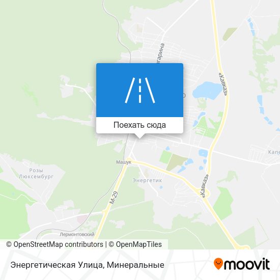 Карта Энергетическая Улица