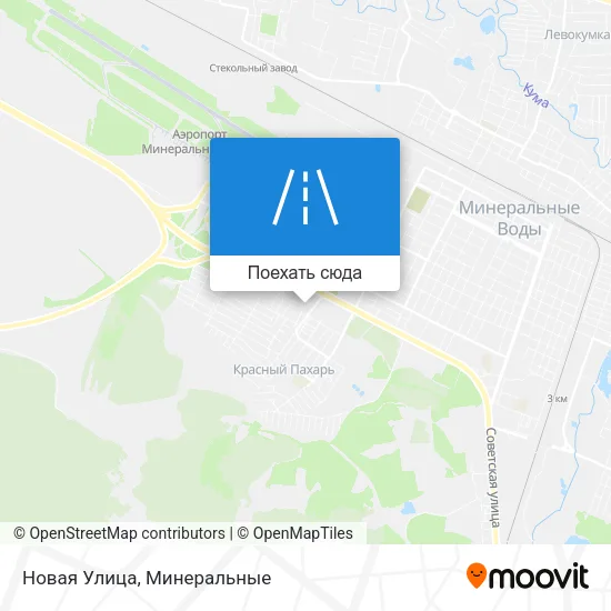 Карта Новая Улица