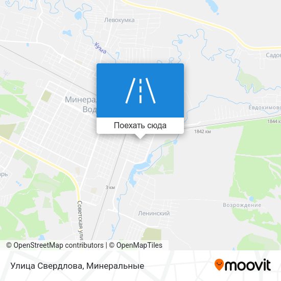 Карта Улица Свердлова