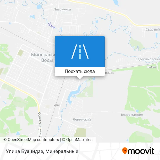 Карта Улица Буачидзе