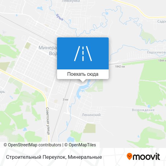 Карта Строительный Переулок