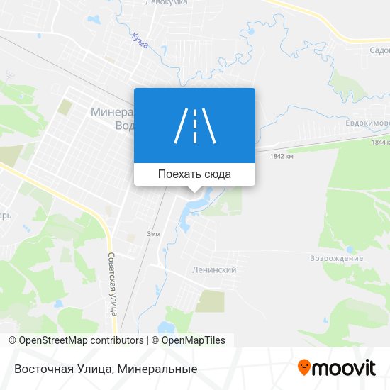 Карта Восточная Улица