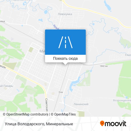 Карта Улица Володарского