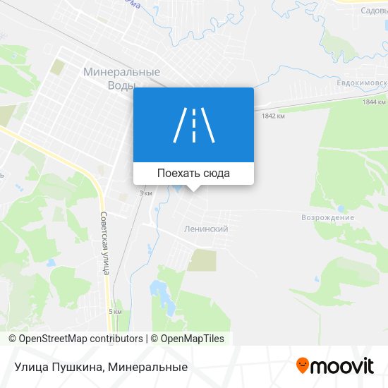 Карта Улица Пушкина