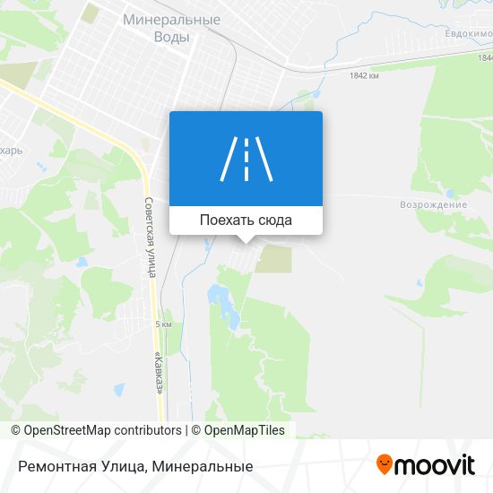 Карта Ремонтная Улица