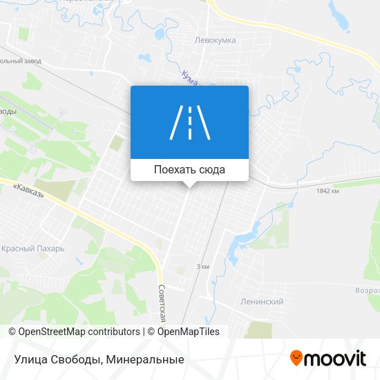 Карта Улица Свободы