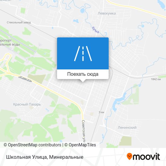 Карта Школьная Улица