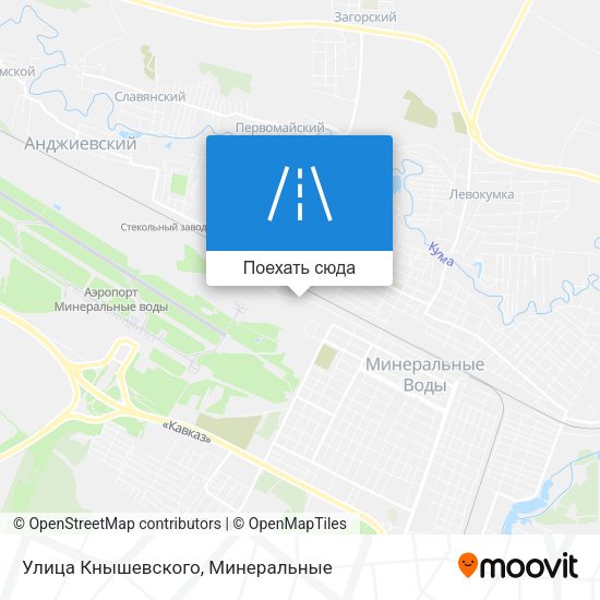 Карта Улица Кнышевского