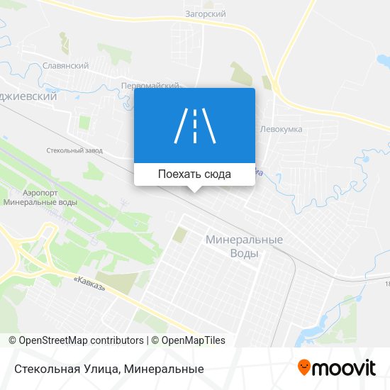 Карта Стекольная Улица