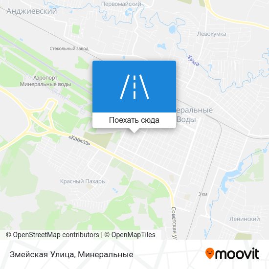 Карта Змейская Улица
