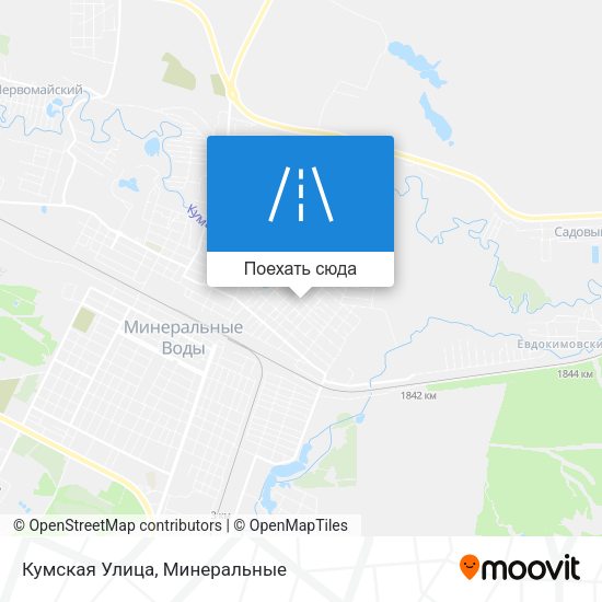 Карта Кумская Улица