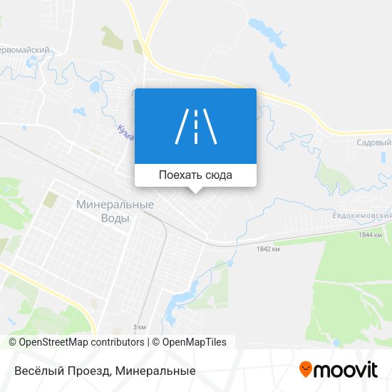 Карта Весёлый Проезд