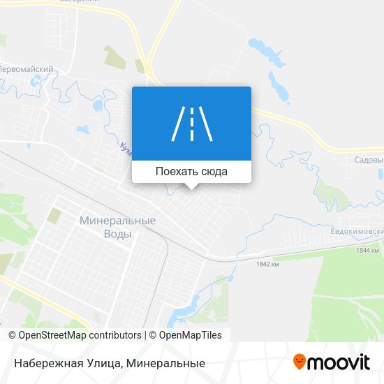 Карта Набережная Улица