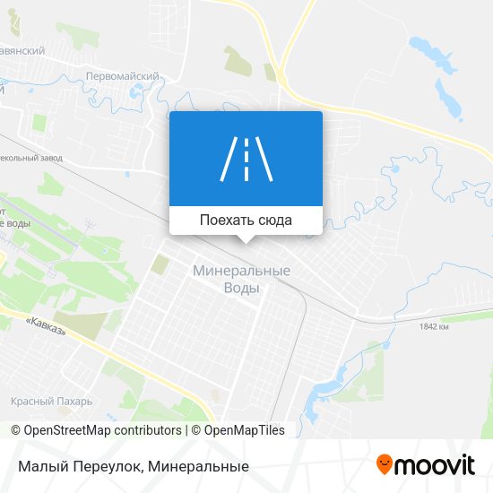 Карта Малый Переулок