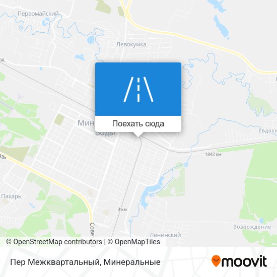 Карта Пер Межквартальный