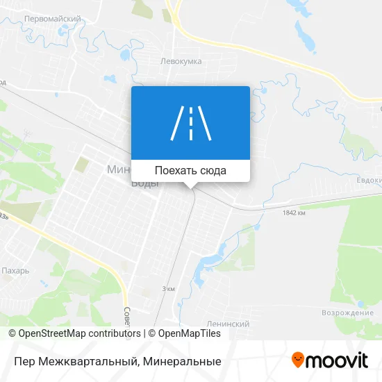 Карта Пер Межквартальный