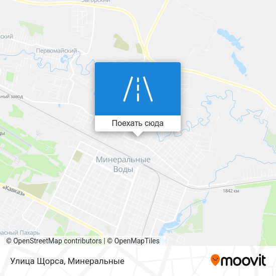 Карта Улица Щорса
