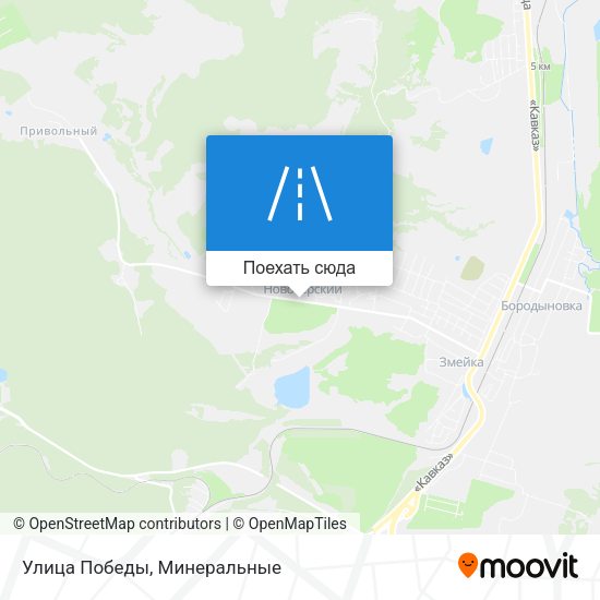 Карта Улица Победы