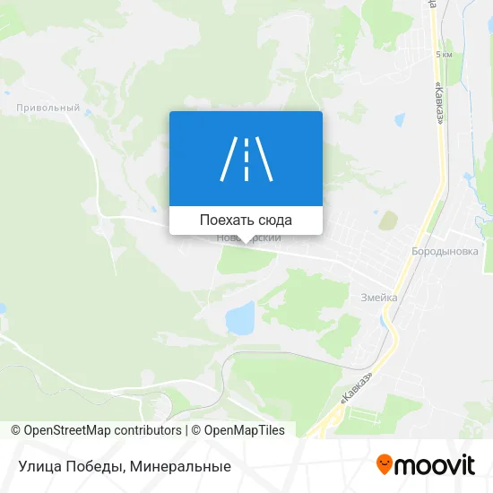 Карта Улица Победы