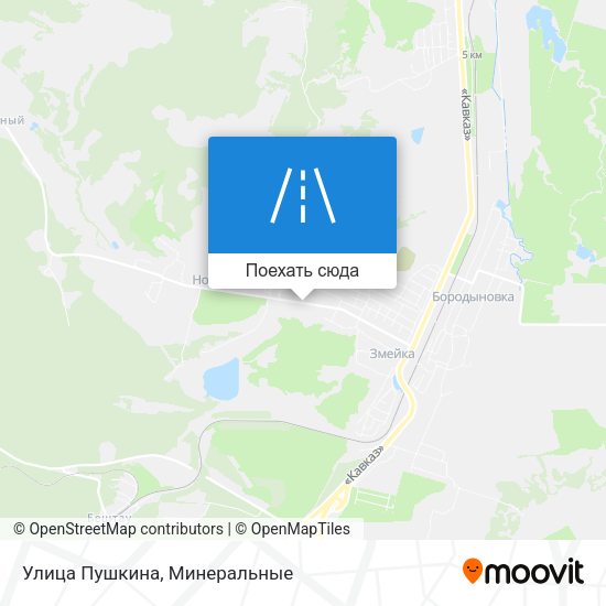 Карта Улица Пушкина