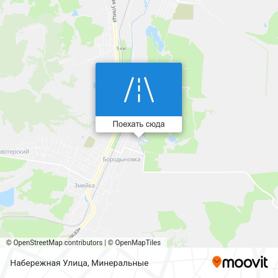Карта Набережная Улица