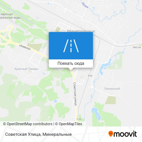 Карта Советская Улица