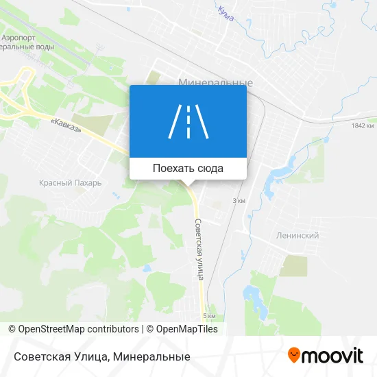Карта Советская Улица