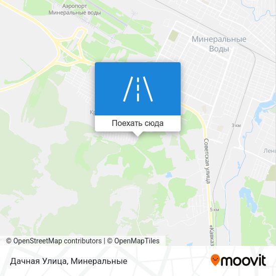 Карта Дачная Улица