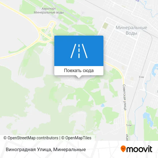 Карта Виноградная Улица