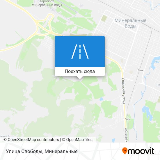 Карта Улица Свободы