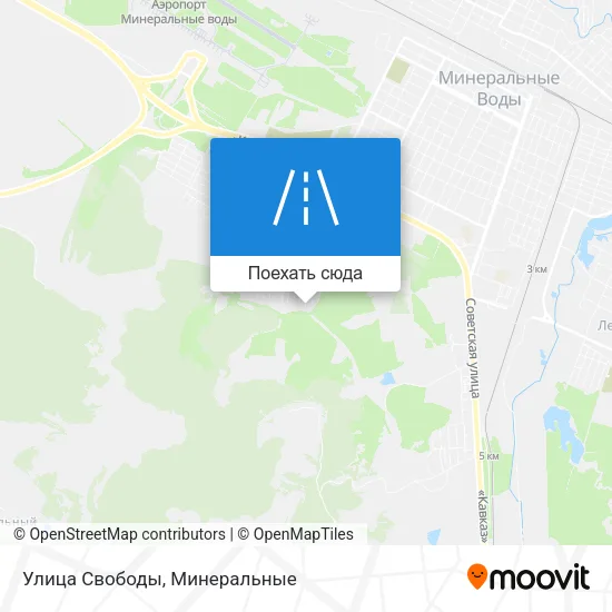 Карта Улица Свободы