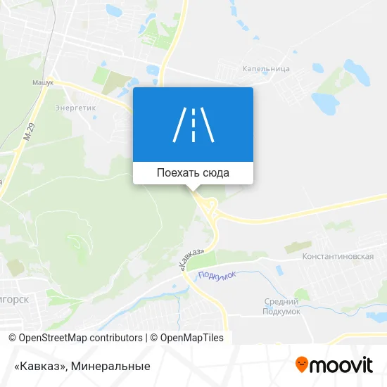 Карта «Кавказ»