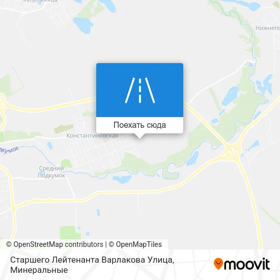 Карта Старшего Лейтенанта Варлакова Улица