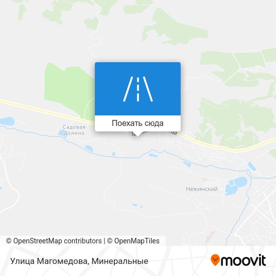 Карта Улица Магомедова