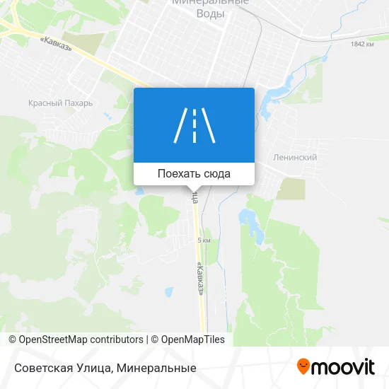 Карта Советская Улица