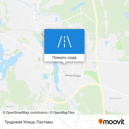 Карта Трудовая Улица