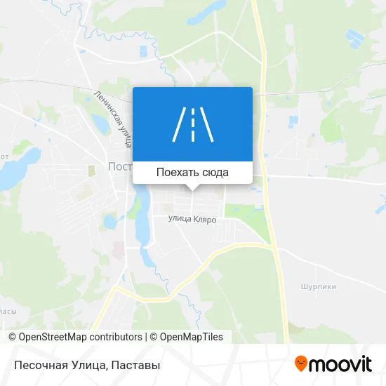 Карта Песочная Улица