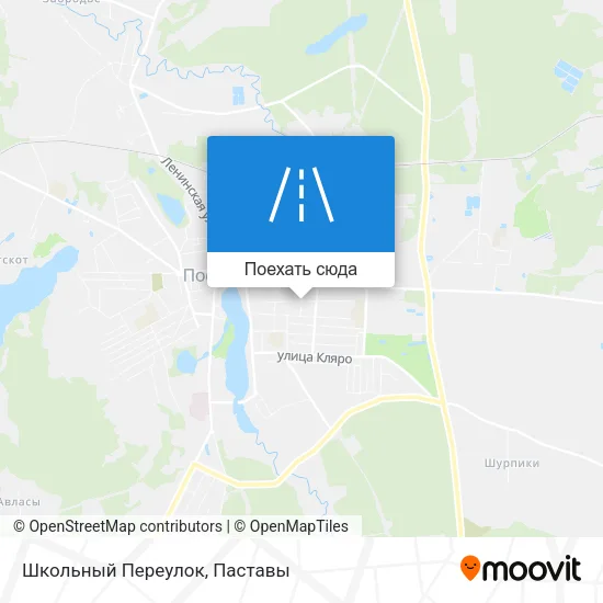 Карта Школьный Переулок