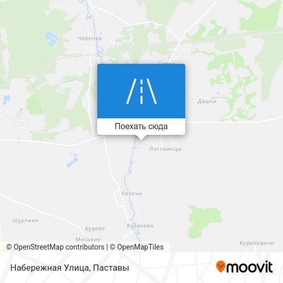 Карта Набережная Улица