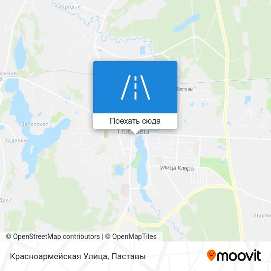 Карта Красноармейская Улица