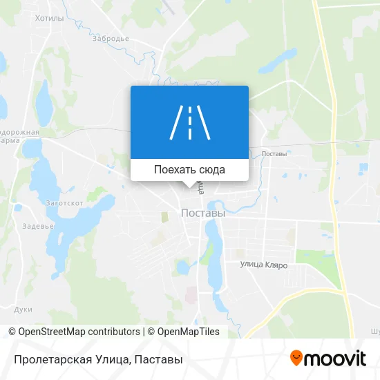 Карта Пролетарская Улица