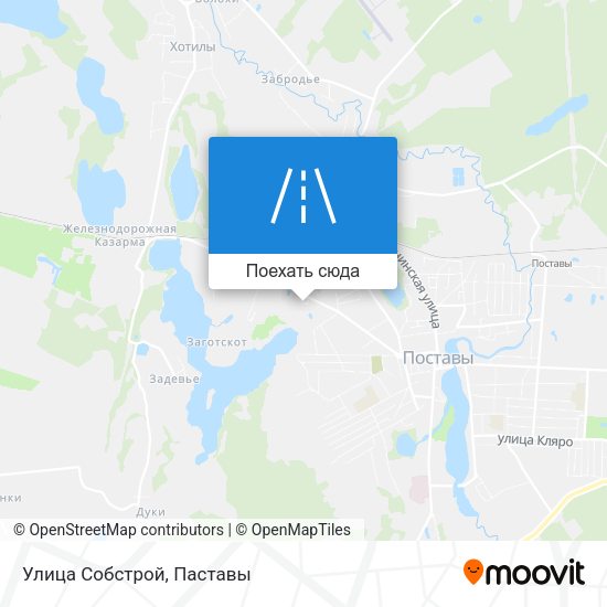 Карта Улица Собстрой